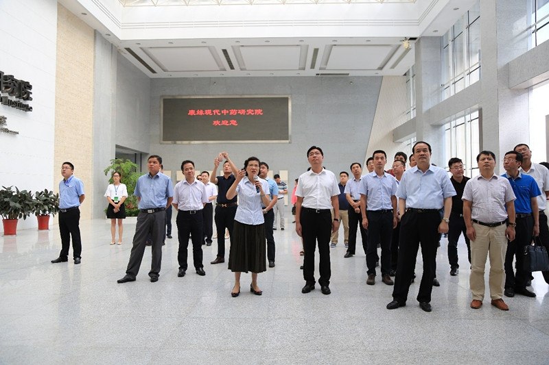 第七届淮海经济区核心区城市市长会议与会领导莅临人生就是博中国官网药业考察